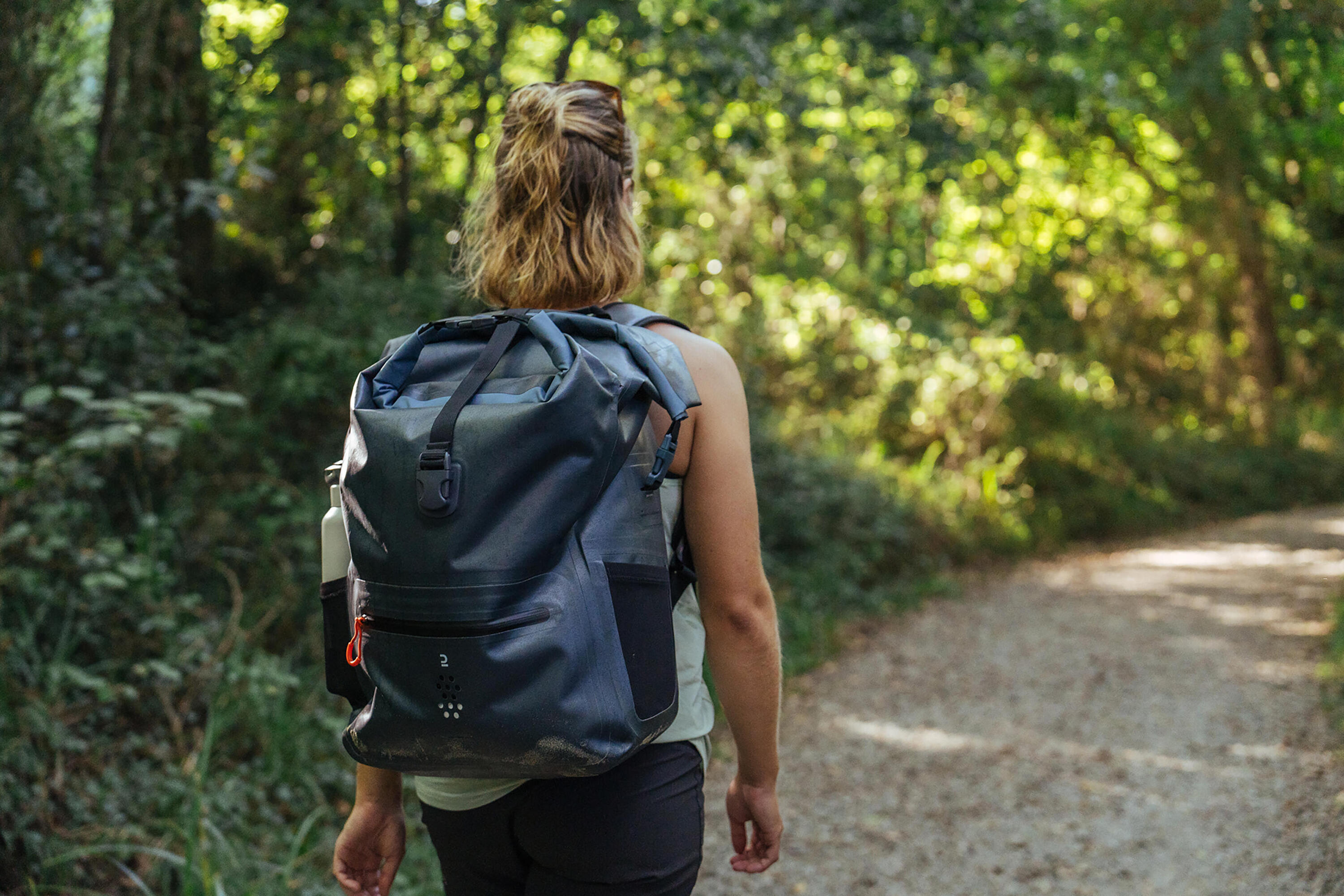 Waterproof backpack for outdoor use