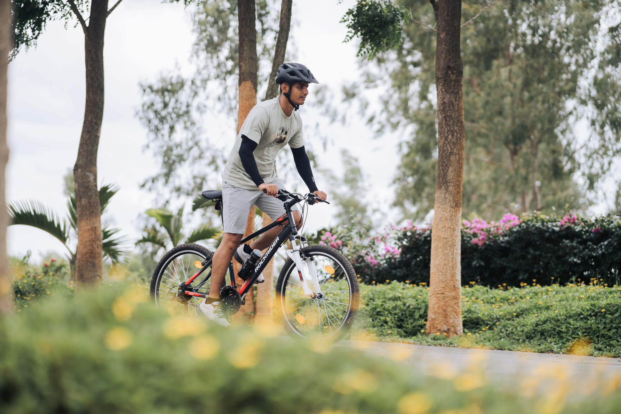 Bike shorts for padded comfort