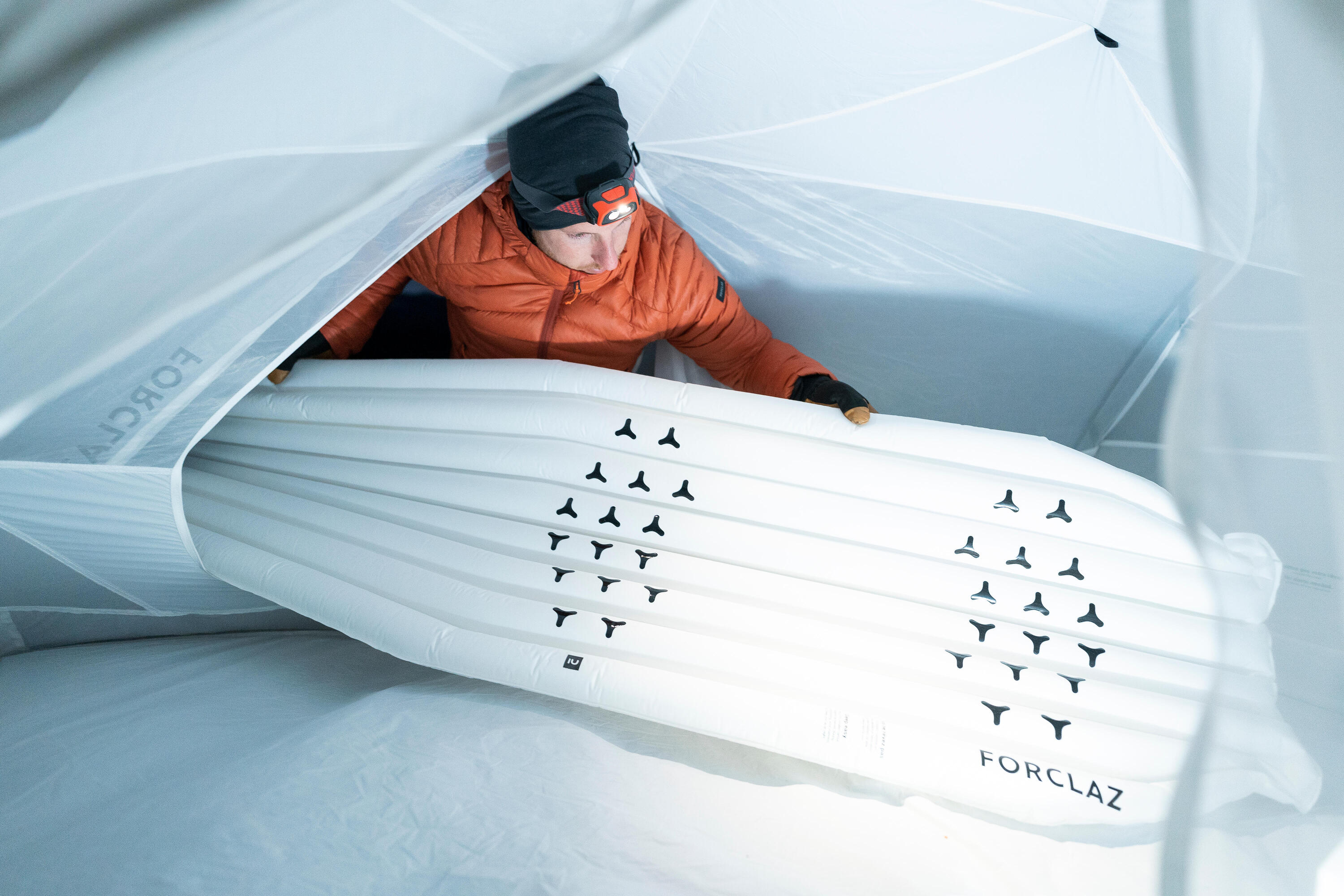 Air mattress for camping