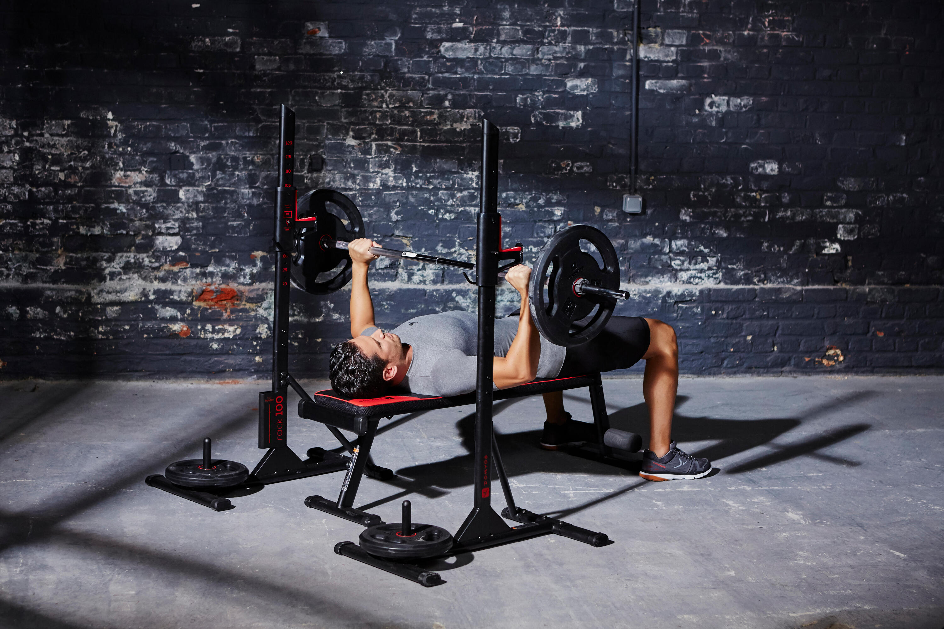 Weight rack for organising gear