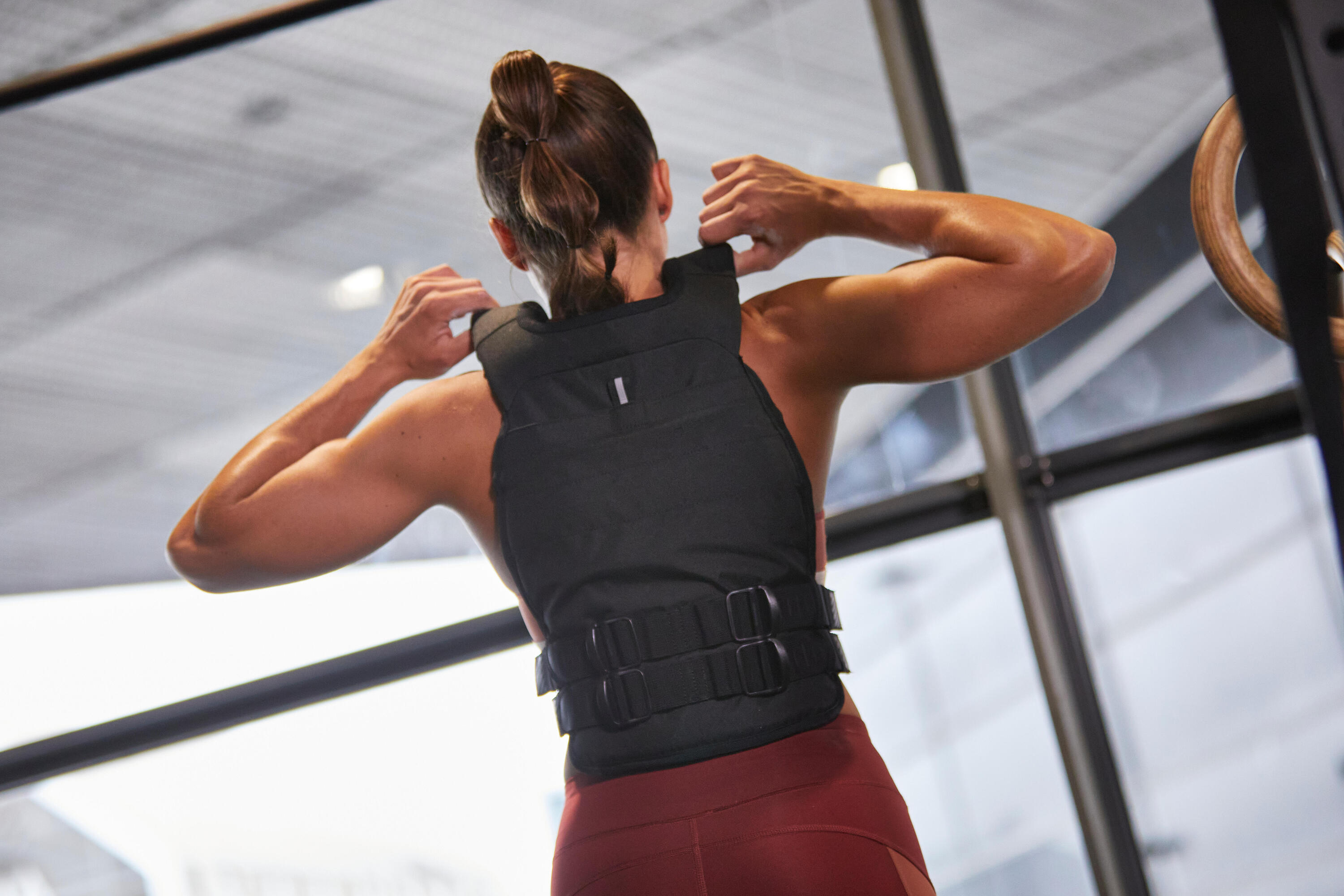 Weighted vest for body workouts