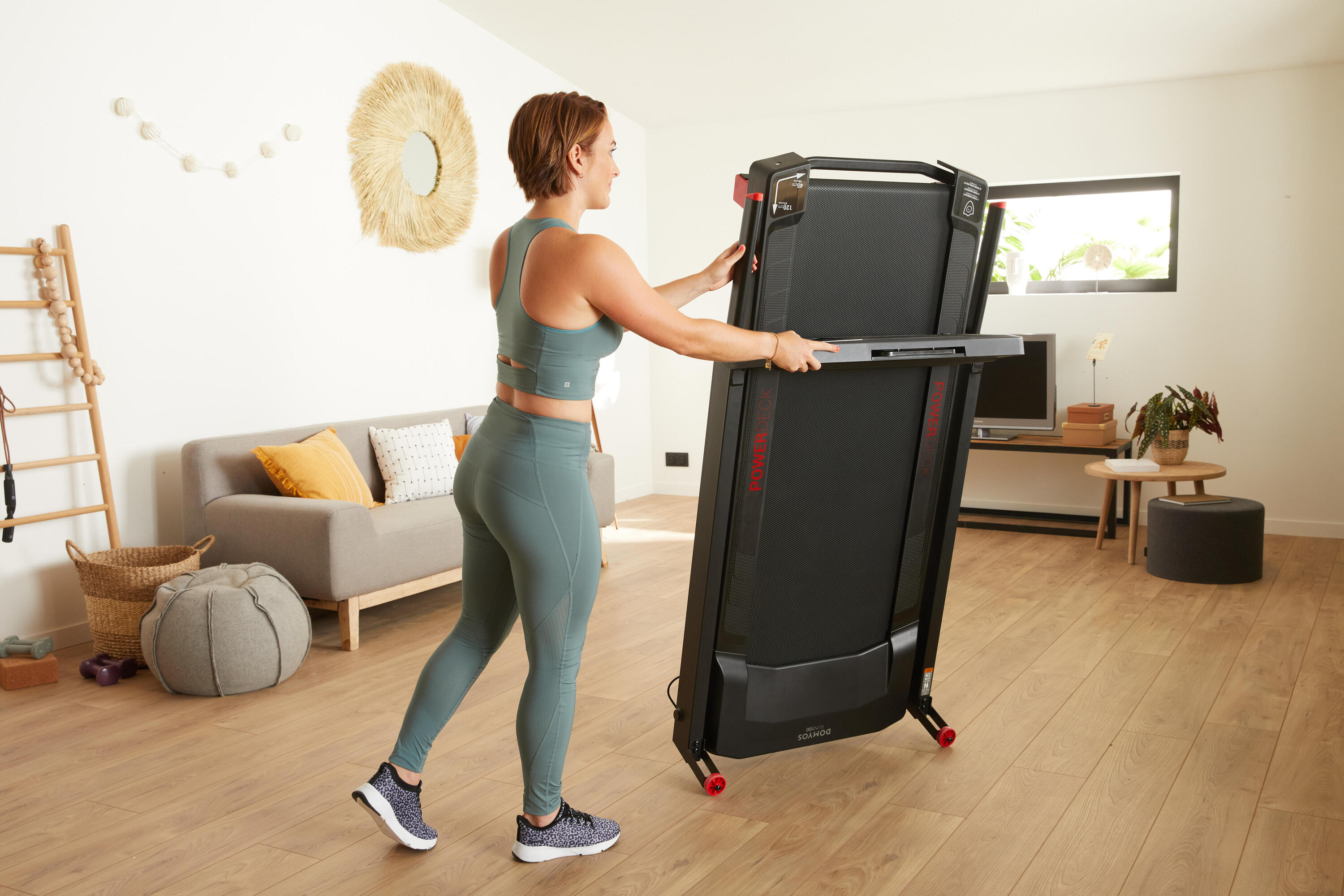 Compact treadmill suited for Australian homes