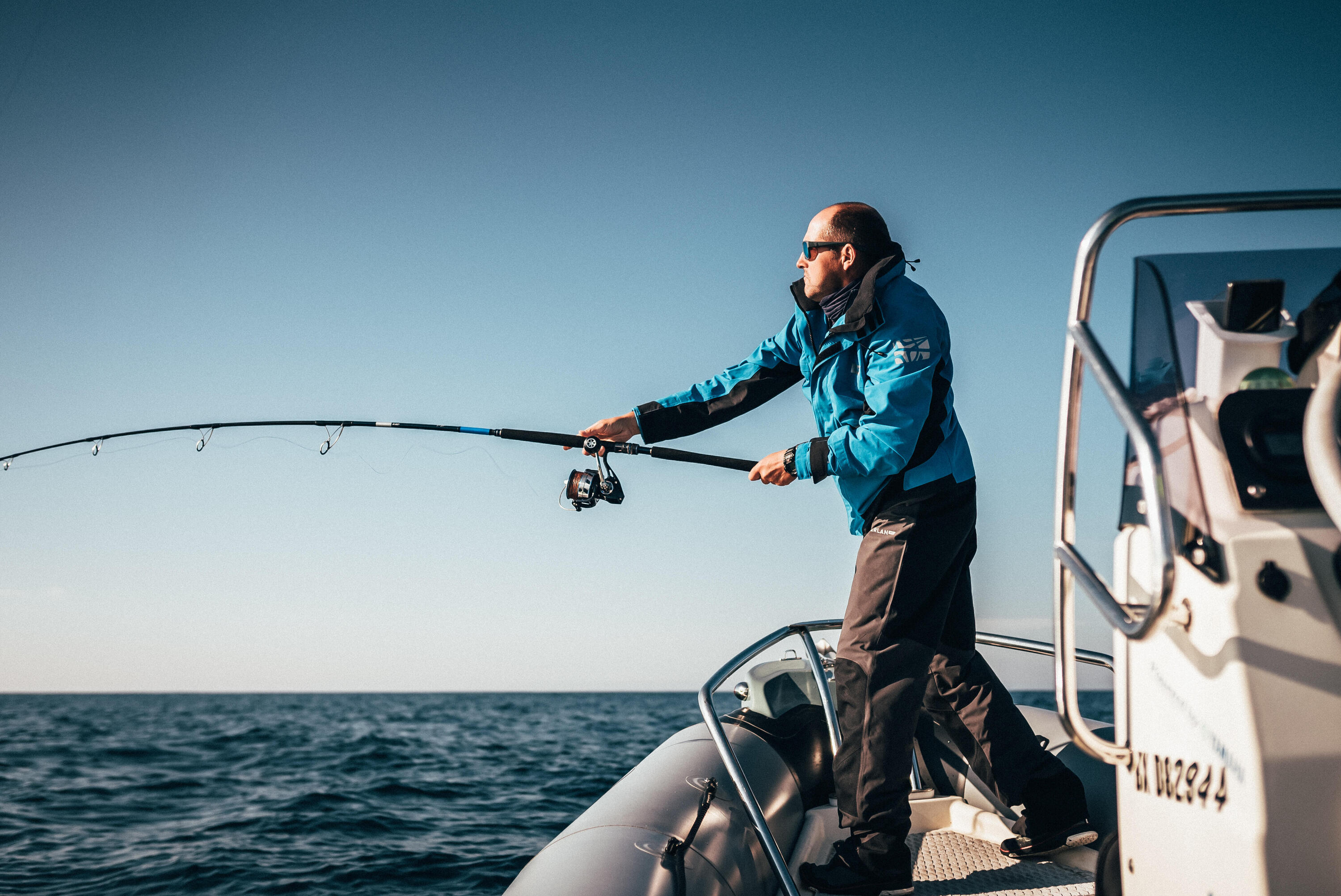 Fishing rod for casting